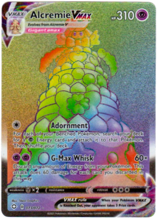 Rainbow Alcremie VMax